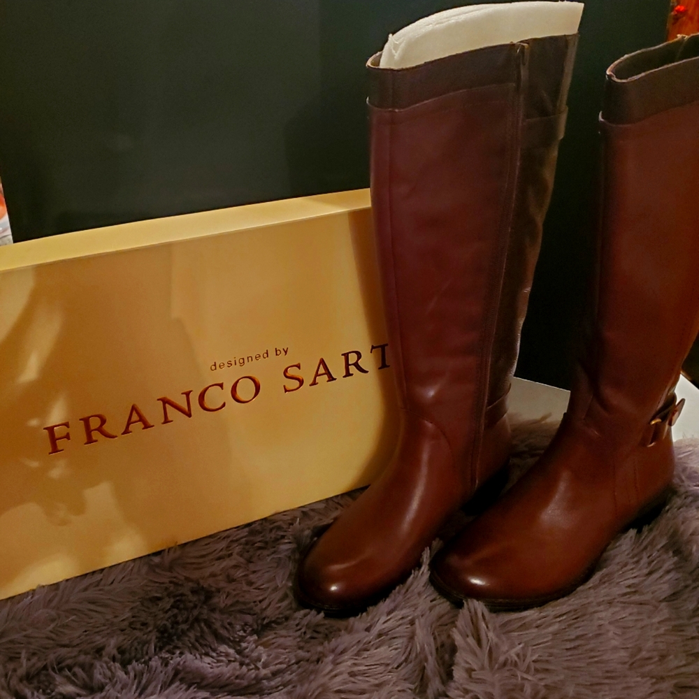 Franco Sarto brown boots